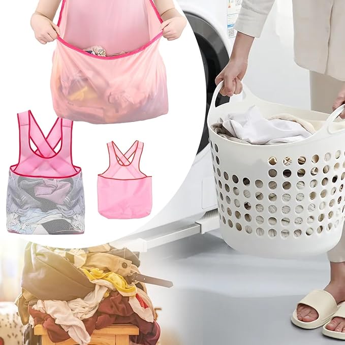 💁♀️Delantal de ropa🤩Optimiza tu rutina de lavandería con el delantal perfecto para colgar ropa