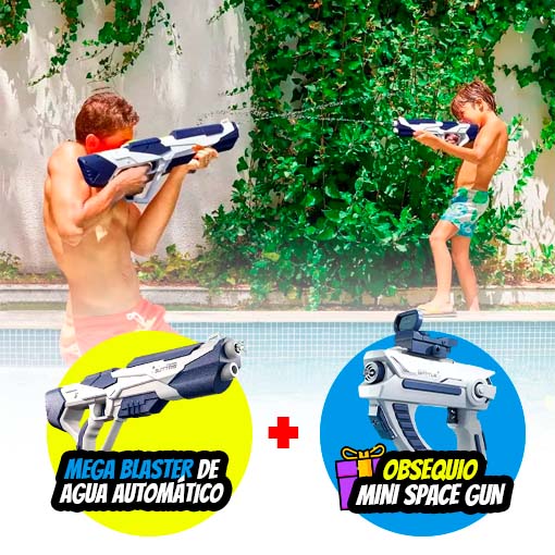 🌞Súper blaster de agua automática✚Mini Space Gun🔫💦