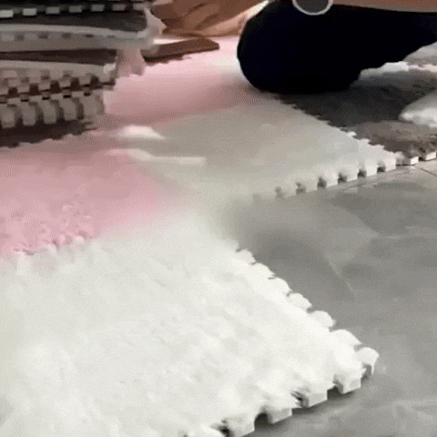ALFOMBRA ROMPECABEZAS DE FELPA 🤩😱 ¡Llévalas en paquetes de 12 y 24 unidades!