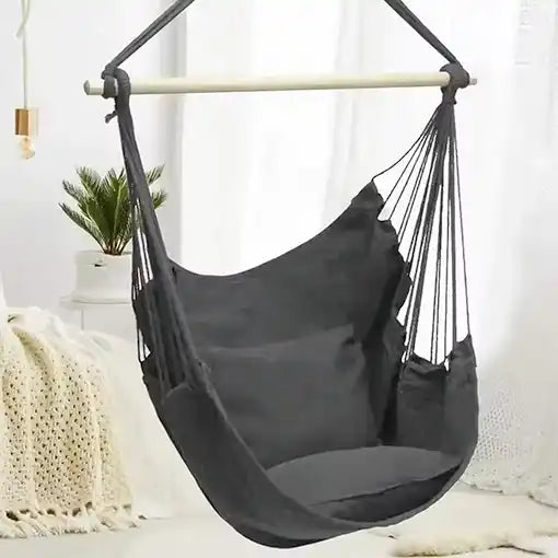 Hamaca silla + 2 cojines ¡GRATIS!🎁