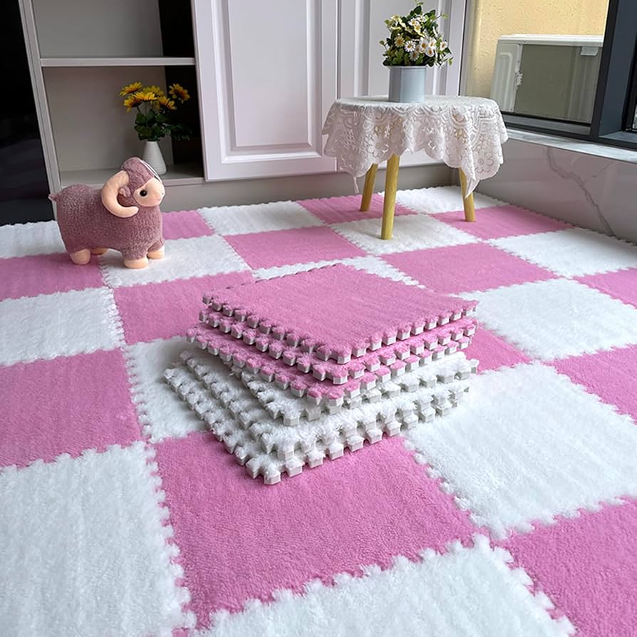 ALFOMBRA ROMPECABEZAS DE FELPA 🤩😱 ¡Llévalas en paquetes de 12 y 24 unidades!