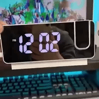 ⏰Reloj Despertador con Proyector🛌Proyecta la hora y duerme con tranquilidad