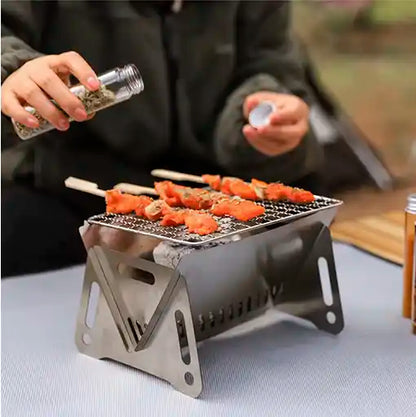ASADOR PORTÁTIL ARMABLE