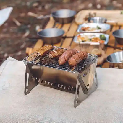 ASADOR PORTÁTIL ARMABLE