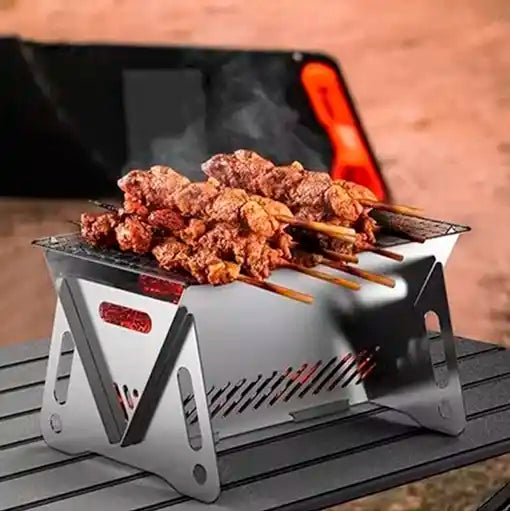 ASADOR PORTÁTIL ARMABLE