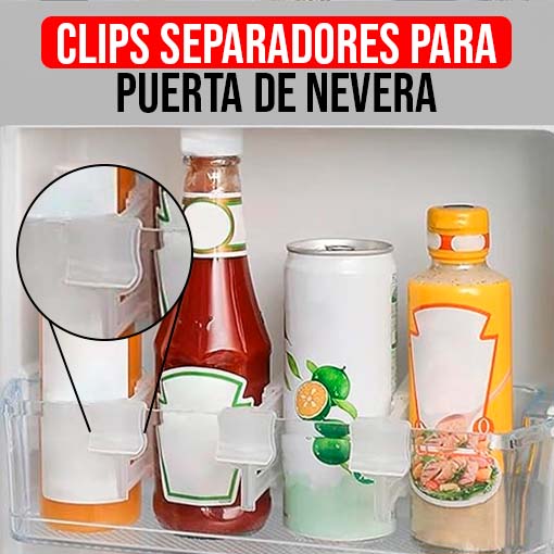 40 Clips separadores para nevera👇😍