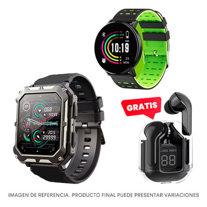Combo Smartwatches + AUDÍFONOS ¡GRATIS!🎁