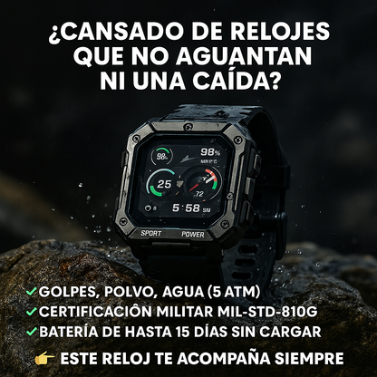 Reloj Indestructible C20 🛡️Garantía de 6 meses + ¡ENVÍO GRATIS!🎁