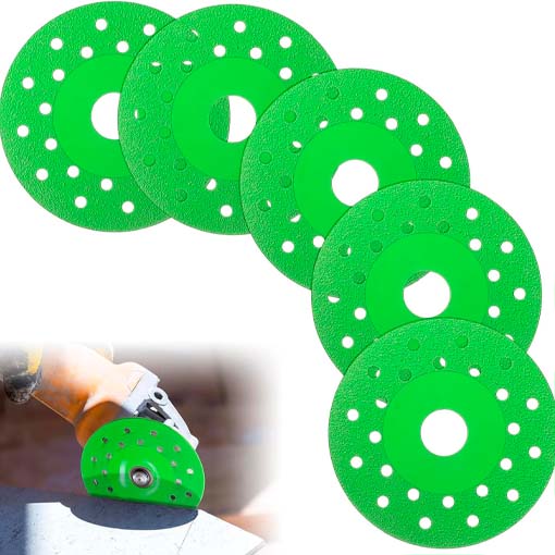 PACK X 5 DISCOS DE CORTE DIAMANTADOS VENTILADOS