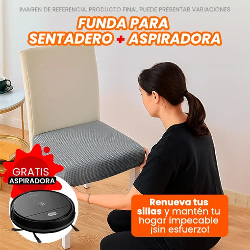 FUNDAS PARA SENTADERO + ASPIRADORA GRATIS 🎁 ¡Tu casa como nueva!