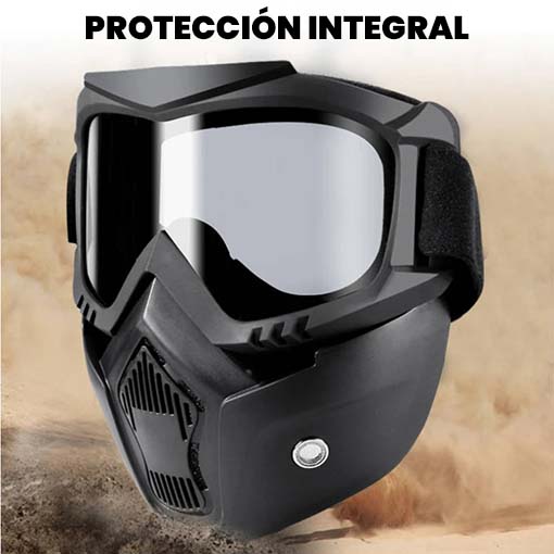 ¡MÁSCARA DE SEGURIDAD AVANZADA PARA TALLER Y TERRENO! 😎😱