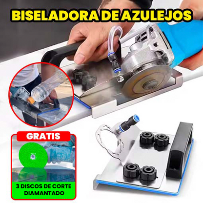 BISELADORA DE AZULEJOS + 3 DISCOS CORTE DE DIAMANTE 😱 🎁 ¡GRATIS! 🎁