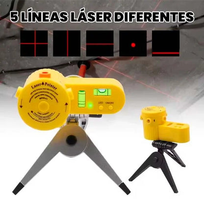 NIVEL LÁSER MULTIFUNCIÓN 🤩🛠️ ¡Alinea y nivela con precisión!