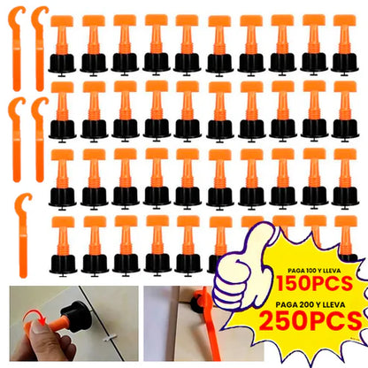 NIVELADORES DE BALDOSA X 150 Y 200 UNIDADES 👷😱