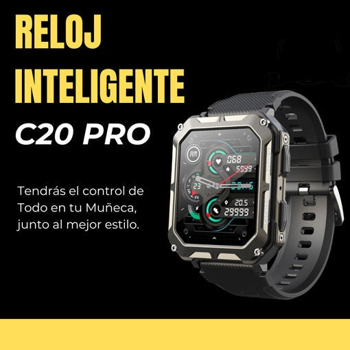 Reloj Indestructible C20 🛡️Garantía de 6 meses + ¡ENVÍO GRATIS!🎁