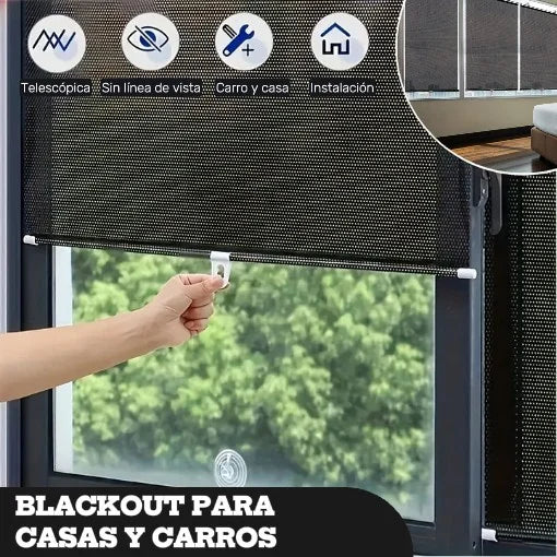 BLACKOUT PARA CARROS Y VENTANAS ☀️🚘