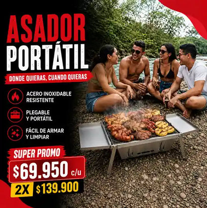Mini Asador Pro 🥩🔥