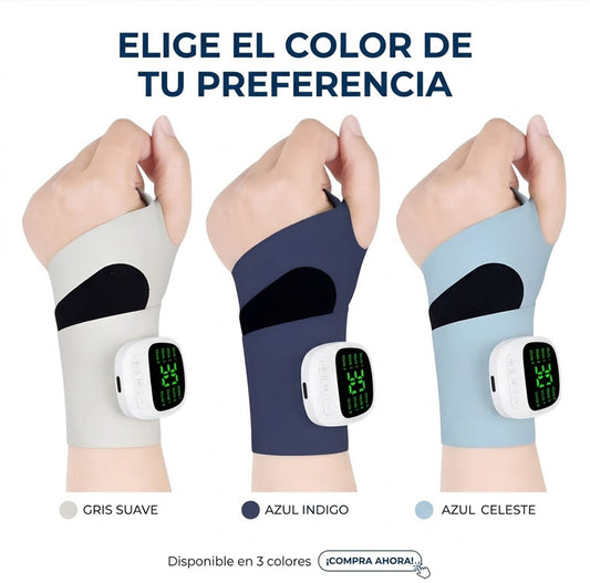 Recuperador de muñeca con calor